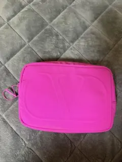 VALENTINO ポーチ ピンク Vロゴのサムネイル