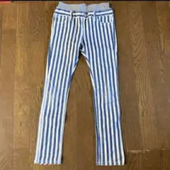 MPS　ストライプ　デニム　パンツ　ズボン　140