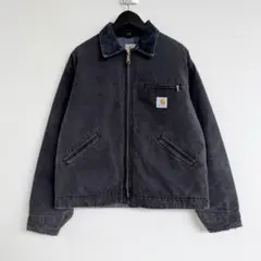 超超スペシャル 80s カーハート デトロイトジャケット 44 Lブラック 黒 超超スペシャル 80s カーハート デトロイトジャケット 44 Lブラック 黒