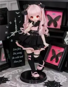 15270円【新品】地雷コーデ４点セット　1/4  mdd服　ディーラー様製 セット！ 地雷系 衣装 洋服 服 コスプレ アウトフィット
