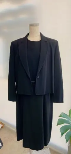 ブラックフォーマル♪アンサンブルスーツ♪13号 イギン　ヴィンテージ
