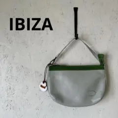 【美品】wい38 IBIZAイビザ　2wayレザーハンド/ショルダーバッグ　革
