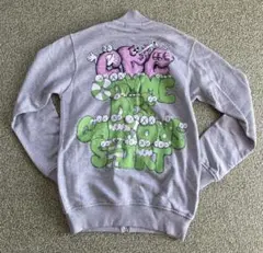 コムデギャルソン×kawsスウェットスタジャン　新品未使用　XLサイズ　カウズ コムデギャルソン×kawsスウェットスタジャン 新品未使用 XL