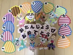 お誕生日壁面　キャラクター