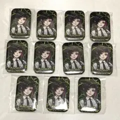 ツイステ リリア ラメキラ スクエア 缶バッジ 11個セット おまけ付き