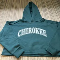CHEROKEE ダークグリーン フーディ Mサイズ