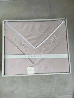 NINA RICCI 刺繍入りブランケット 140×200cm