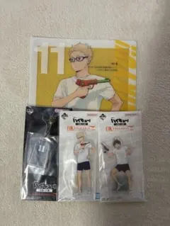 一番くじ ハイキュー!! E賞 F賞 G賞 月島蛍 山口忠