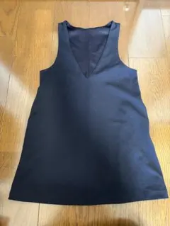 GU 黒 ノースリーブワンピース　130