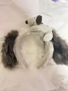 スヌーピーカチューシャ ぬいぐるみ付き