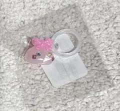 ほっぺちゃん めじるしチャーム めじるしアクセサリー ピンクパール サン宝石