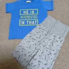 BRANSHES　パジャマ Tシャツとパンツセット90サイズ