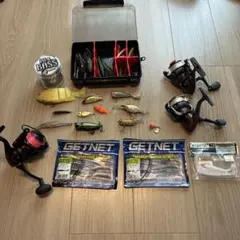 VERSUSボックス ルアー ワーム メガバス 廃盤 まとめ売り ブラックバス
