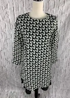 【新品】INDEX 幾何学模様ワンピース　M