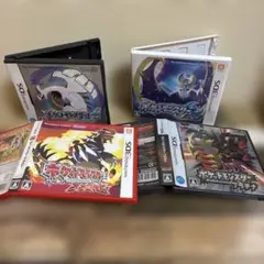 【空箱】 ポケットモンスター ゲームソフト 空箱4本セットのサムネイル