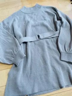 INGNIイング❤️グレージュチュニック❤️ベルト付❤️Mレディース❤️