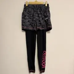 値下げ!!【新品】OUTDOOR 迷彩柄ショートパンツとレギンスセット