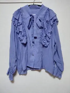 Leithy Bowtie Frill Blouse フリルブラウス