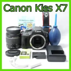 Canon Kiss X7☆使用回数少☆写真をスマホ転送☆小型軽量☆すぐ使える