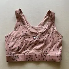 Nike 花柄 スポーツブラ Lサイズ スポーツブラ専用パッド付き