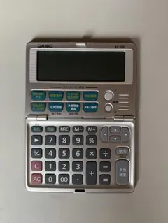 CASIO BF-480 多機能計算機 シルバー　ローン電卓