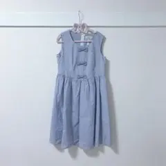 kumikyoku ノーズリーブ リボン ワンピース キッズ