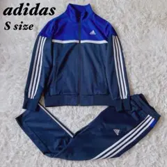 【美品】adidas アディダス　セットアップジャージ　ポリエステル
