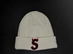 【極美品】 Supreme × New Era　ツノ S Logo　Beanie