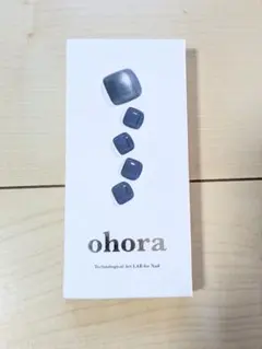 新品 ohora オホーラ ジェルネイルシール フット ブルー 青のサムネイル