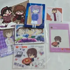 名探偵コナン 灰原哀 カード ステッカー 7枚セット