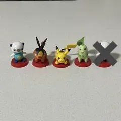 ポケモン チョコエッグ 旅立ちの3匹 5点セット