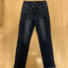 レディース　ジーンズ　ジーパン　裏起毛　しまむら