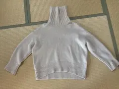GALERIE VIE ファインウールタートルネックプルオーバー