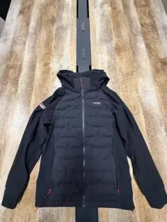 BRIEFING ハイブリッドダウンジャケット BRG223M36 撥水 黒