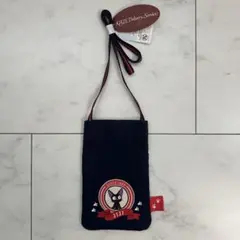 ジブリ 魔女の宅急便 ジジ ストライプジジ ネックポーチ