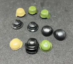 LEGO互換品 ヘッドアクセサリーパーツ10点セット