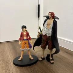 ワンピース ルフィ シャンクス フィギュアセット