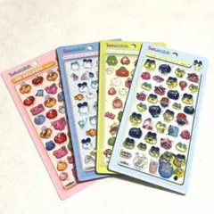 たまごっち✨ ボンボンドロップ シール 4枚セット 3Dステッカー