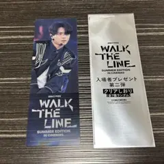 ENHYPEN 映画WALK THE LINE 特典クリアしおり　ジェイ