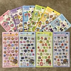 【正規品】ボンボンドロップシール❋平成はっぴーフォン❋たまごっち コンプリート