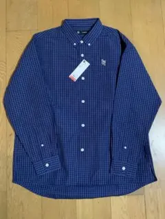 GU UNDERCOVER ブロードチェックシャツ BLUE Lサイズのサムネイル