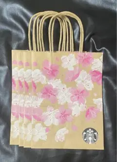 starbucks 2019 桜 紙袋 4枚