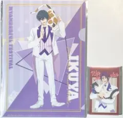 Free! ナンジャタウン 特典 POPスタンド 松岡凛 桐嶋郁弥 セット