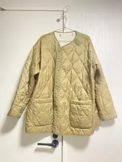 【ユナイテッドアローズ】キルティングジャケット ゴールド