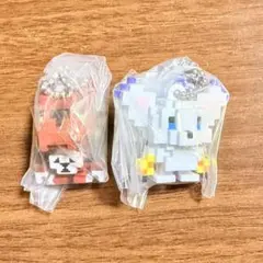 デジモン ドットフィギュアチャーム ガチャ ギルモン テイルモン 2点セット