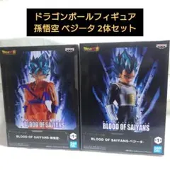 【ドラゴンボール】 BLOOD OF SAIYANS フィギュア2体セット