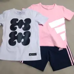 アディダス　セットアップ　Tシャツ　セット