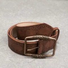 ウエスタンベルト アメカジ ヴィンテージ アンティーク ベルト y2k ブラウン