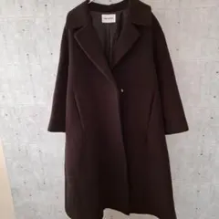 EMMEL REFINES ブラウン ロングコート