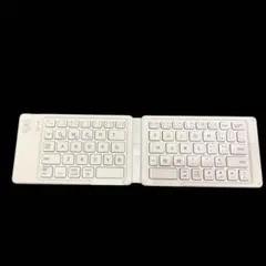 iCleverアイクレーバー⭐️折りたたみ式キーボード⭐️IC-BK06⭐️ホワイト‼️のサムネイル